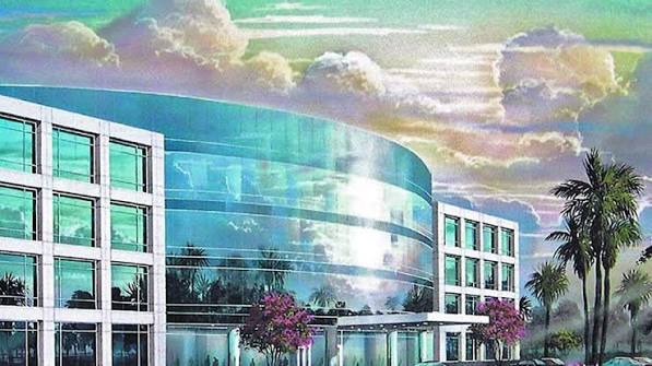 Andrew Hillman. Architectural rendering of Victory Medical Center San Antonio, not a photograph of the finished building