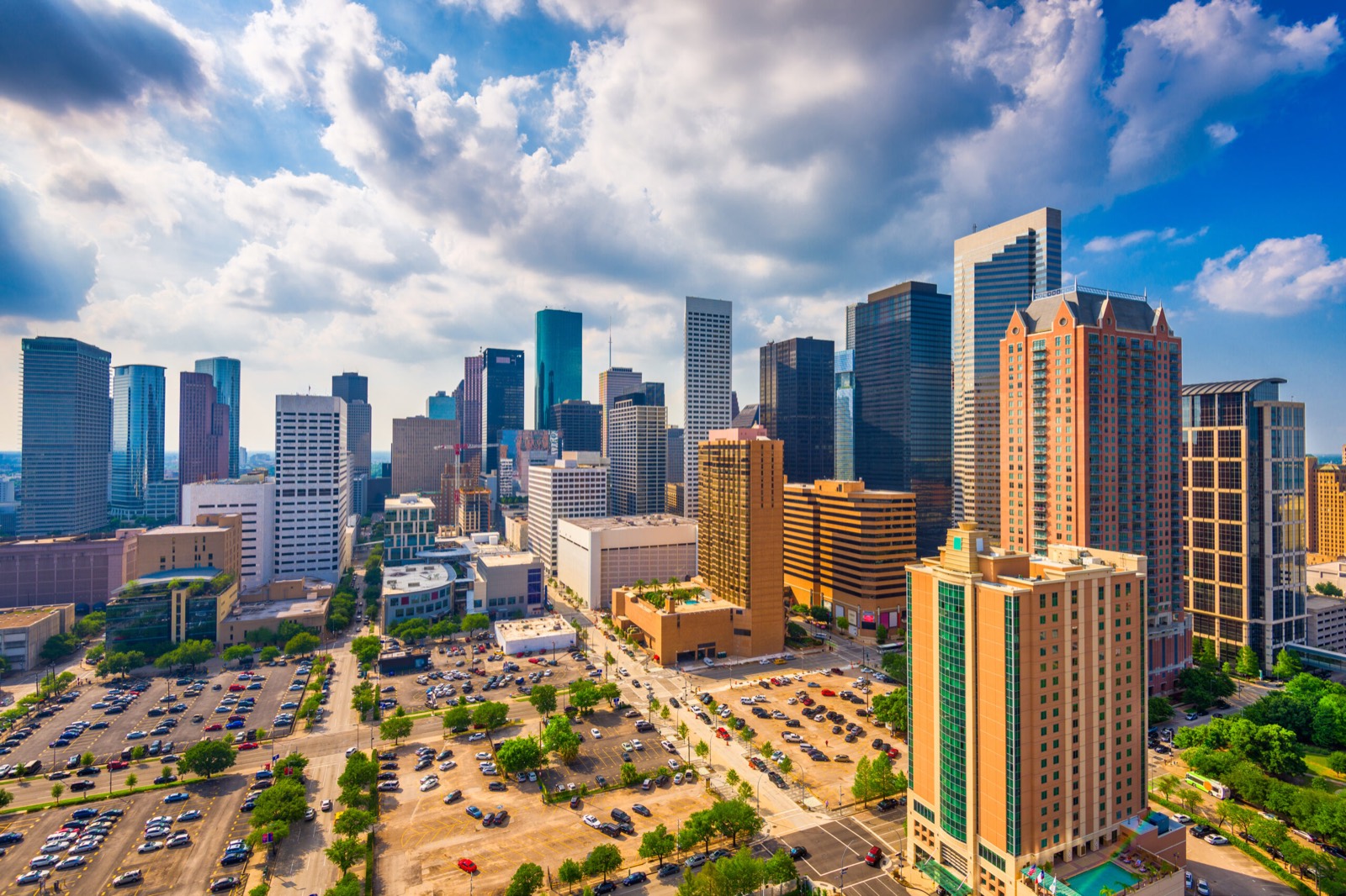 Downtown Houston skyline