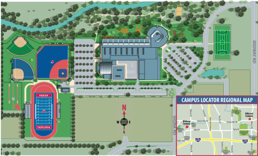 Parish Episcopal School Dallas campus map